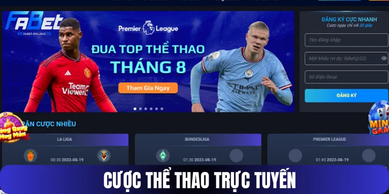 Mảng thể thao là thế mạnh của nhà cái