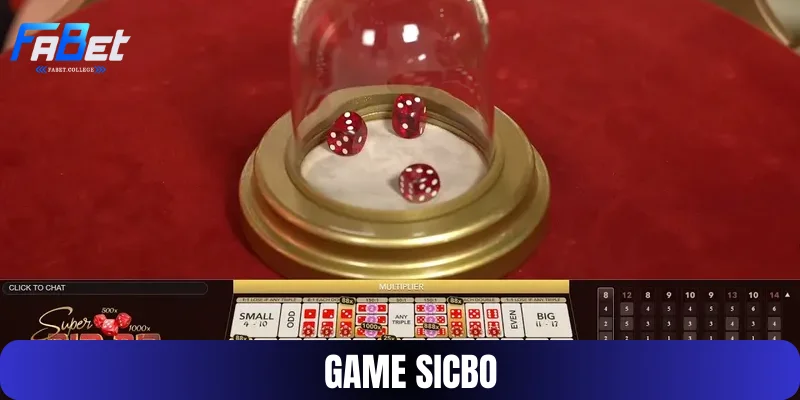 Chơi game Sicbo tại sảnh casino