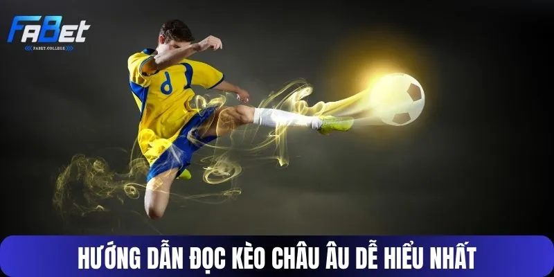Hướng dẫn đọc kèo Châu Âu dễ hiểu nhất